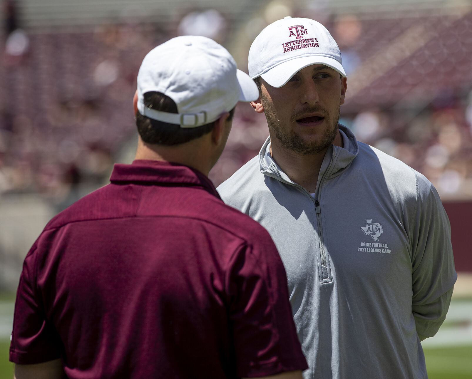 Maroon & White